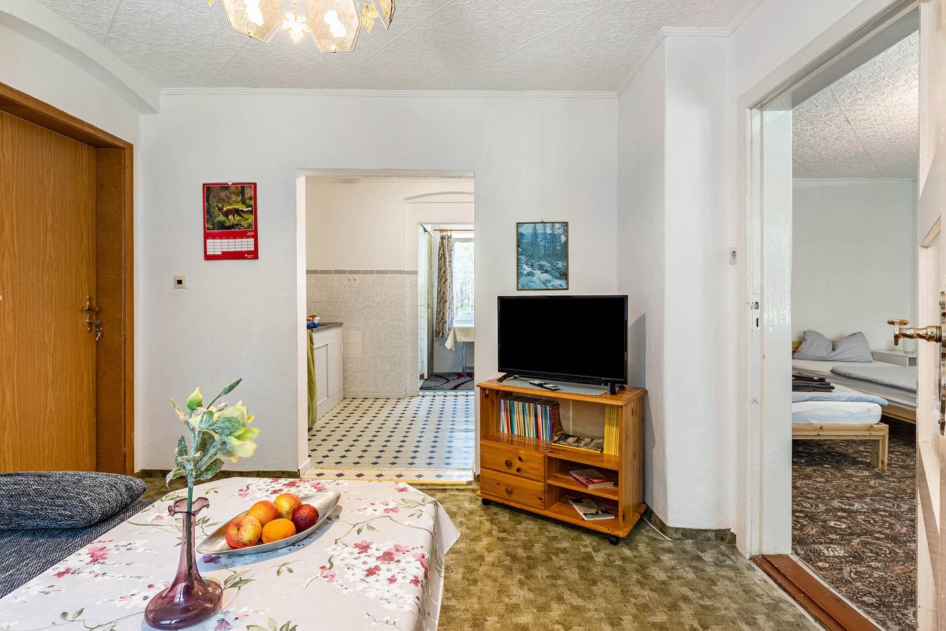 Ganze Wohnung, Apartment 'Behling 4' mit Gemeinschaftsgarten und Wlan in Liepe, Britzer Platte
