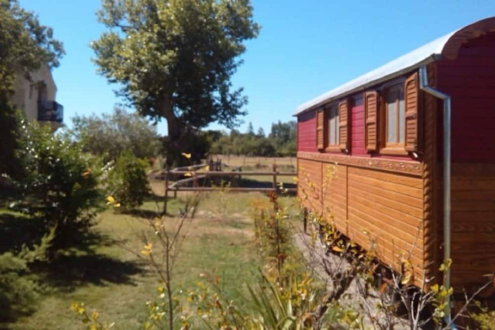 Die Nanou'che \"Roulotte in der Camargue\" in Le Cailar, Mittelmeerküste (Frankreich)