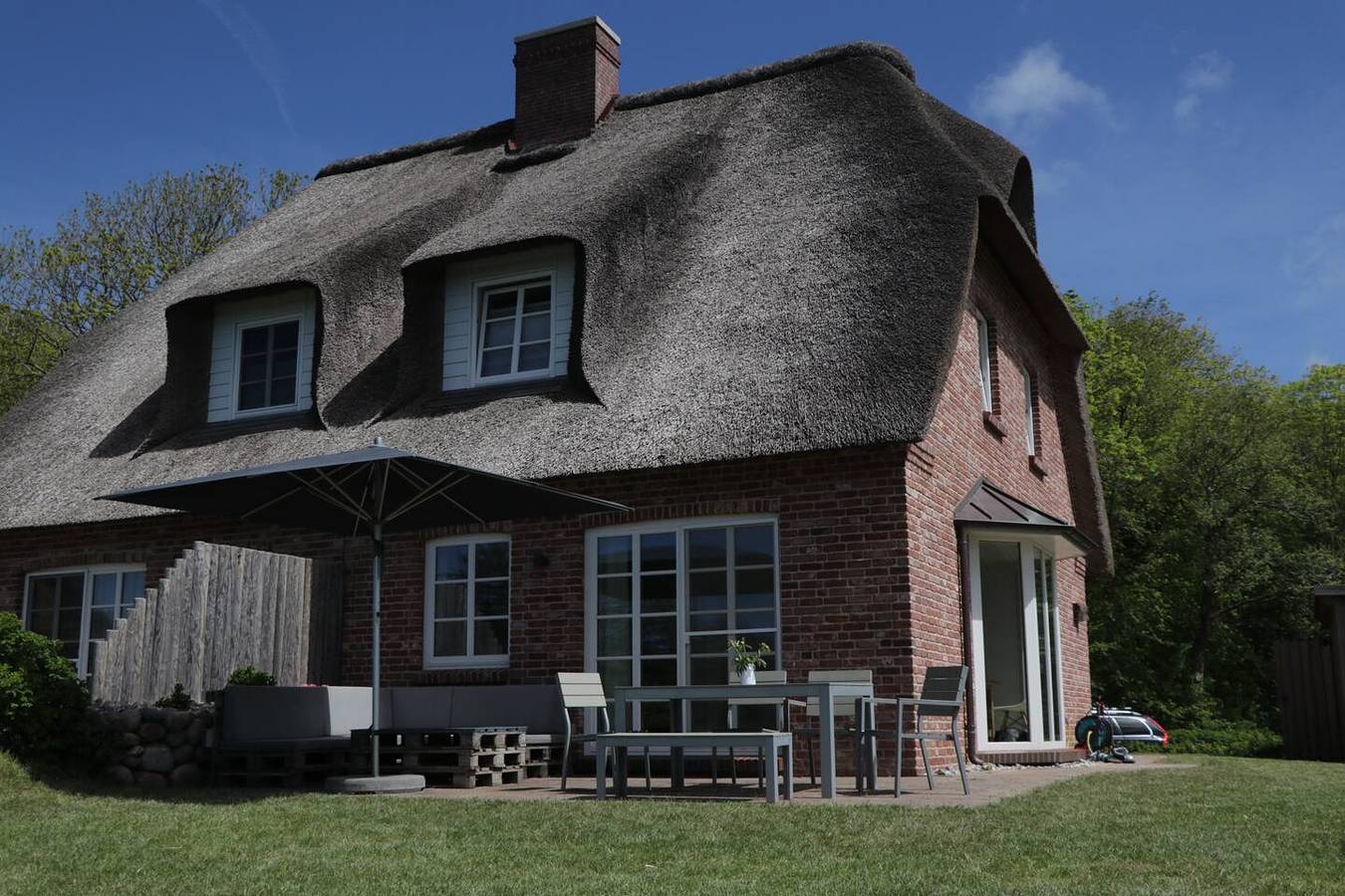 Ferienhaus 'Mynreet' mit privater Terrasse und Wlan in Tating, Eiderstedt