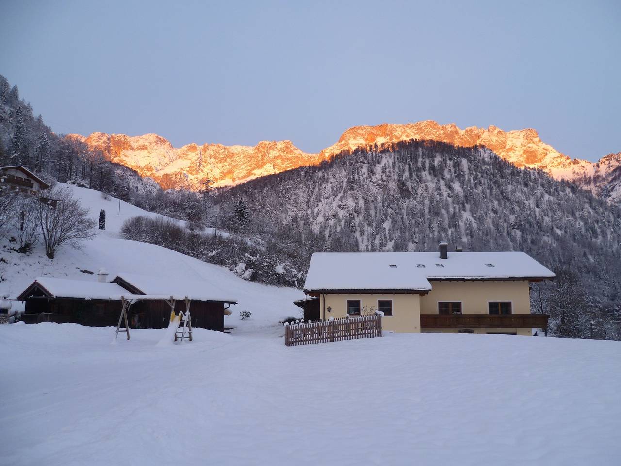 Ganze Ferienwohnung, Ferienwohnung Feichtlgütl - Ferienwohnung für 2 Personen in Marktschellenberg, Berchtesgadener Alpen