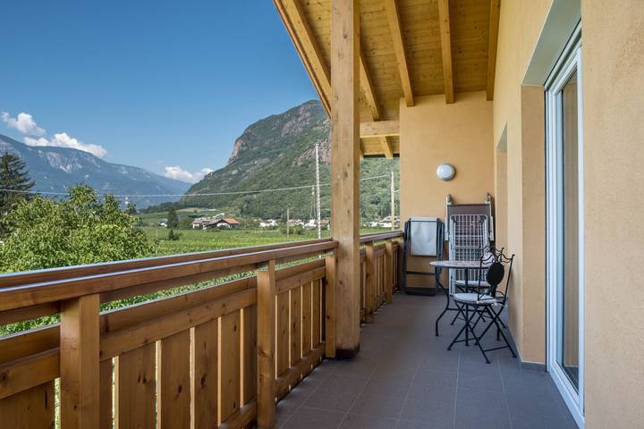 Ferienwohnung für 2 Personen, mit Garten und Balkon in Bozen - 3