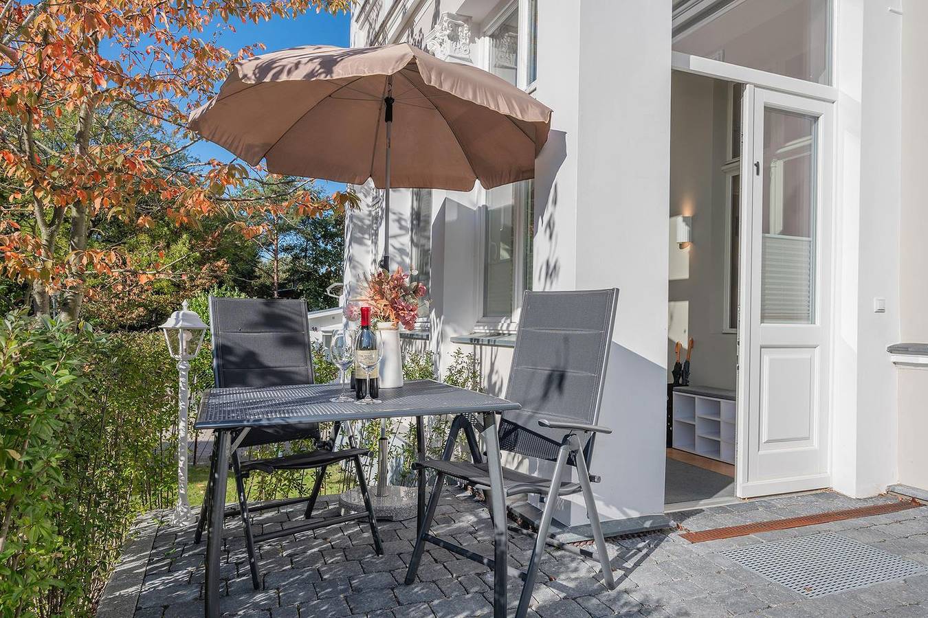 Entire apartment, Villa Luise 01 - hochwertige Ausstattung mit Elektrokamin und Terrasse in Drei Kaiserbäder, Heringsdorf