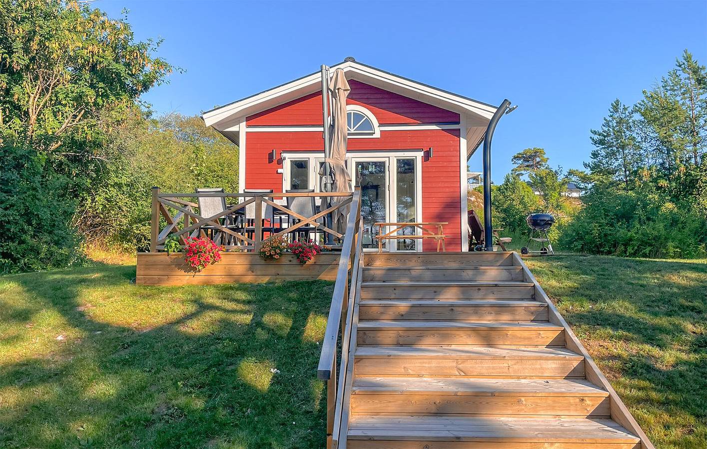 Ferienhaus für 6 Personen mit Terrasse in Visby, Gotland