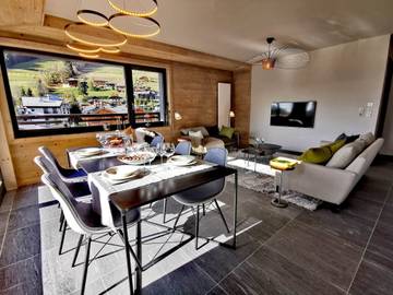 Gîte pour 8 personnes, avec balcon dans Office De Tourisme Des Gets