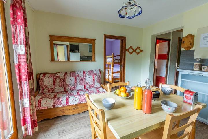 Gîte pour 5 personnes, avec balcon à Saint-Sorlin-d'Arves