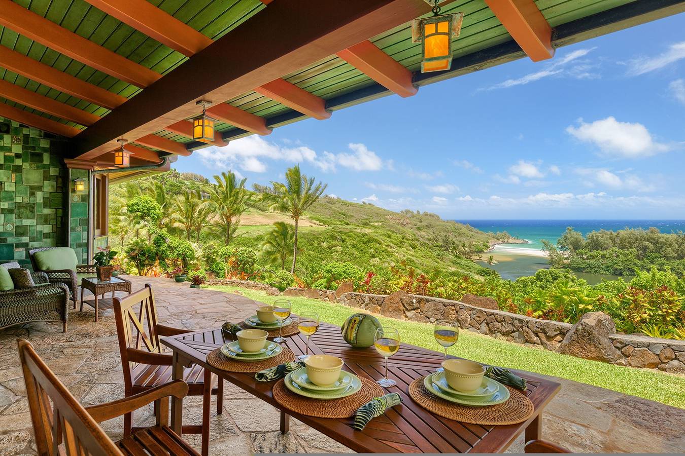 Sea Song in Kilauea with 4 bedrooms and 6 bathrooms in Kalihiwai, Kauai