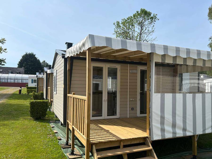 Camping de La Grande Lande - Mobilhome 4 personas - Confort Plus in Moëlan-sur-Mer, Region de Quimper