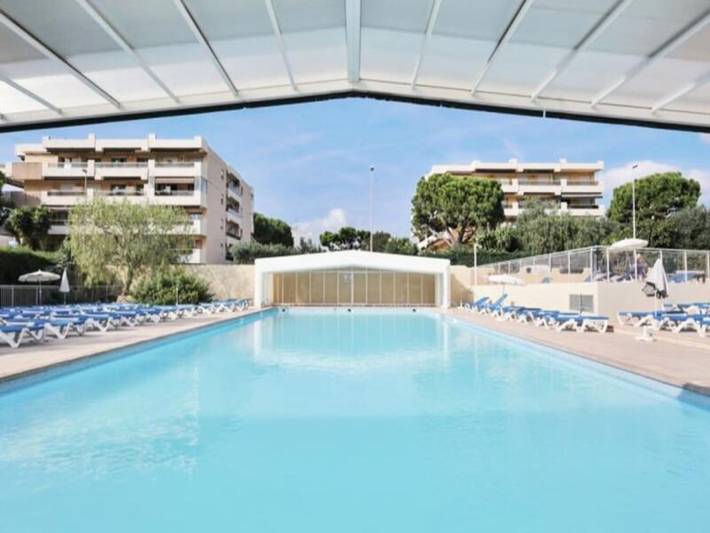 Appartement de vacances pour 4 personnes, avec terrasse et piscine, animaux acceptés à Saint-Laurent-du-Var