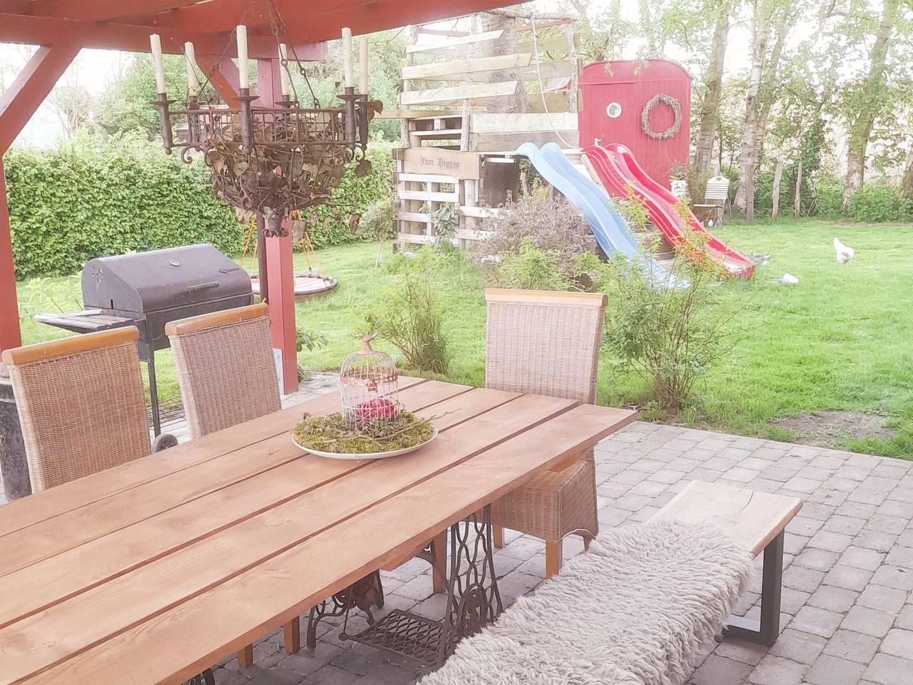 Übernachtung im Bauwagen - neues Zimmer in Stedesdorf, Nordseeküste