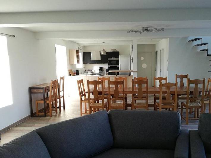 Gîte pour 14 personnes, avec bassin pour enfant à Arzal - 4