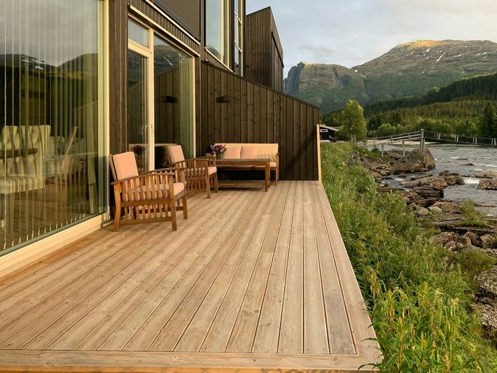 Feriehus for 5 personer, med terrasse i Hemsedal