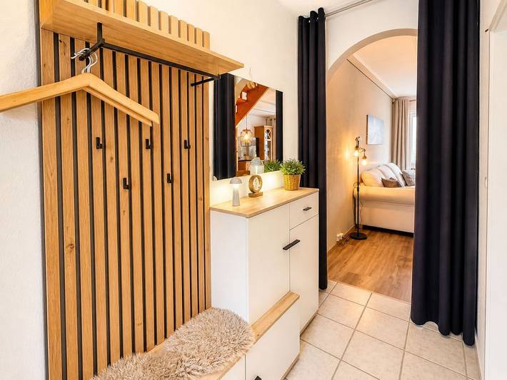 Ganze Wohnung, Reihenhaus in Horumersiel: 60 m² für bis zu 3, Terrasse, Wlan, Haustier erlaubt in Horumersiel, Wangerland