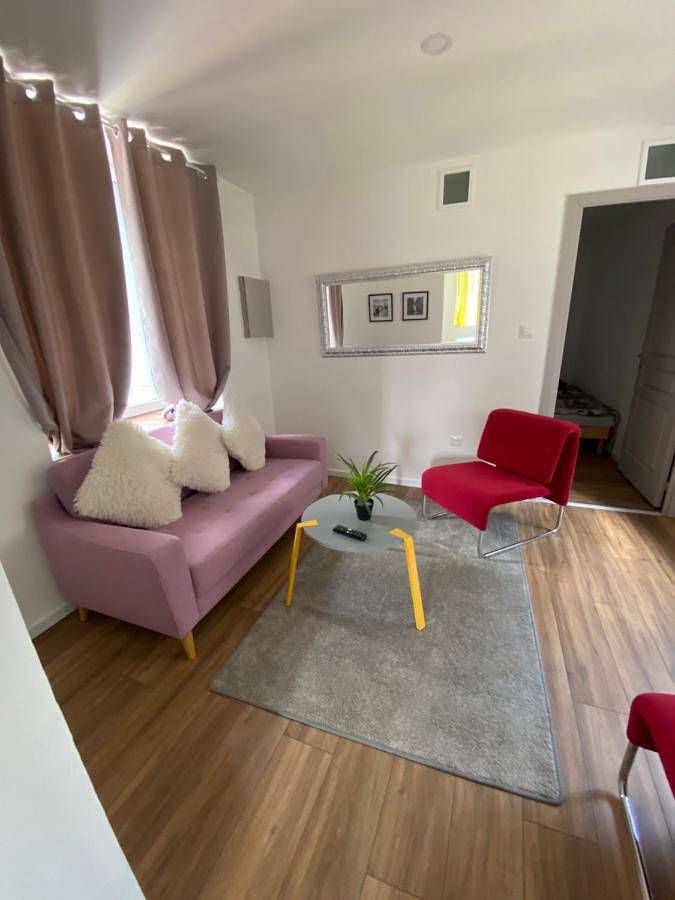 Appartement de vacances pour 3 personnes, avec Balcon ainsi que Terrasse et Vue