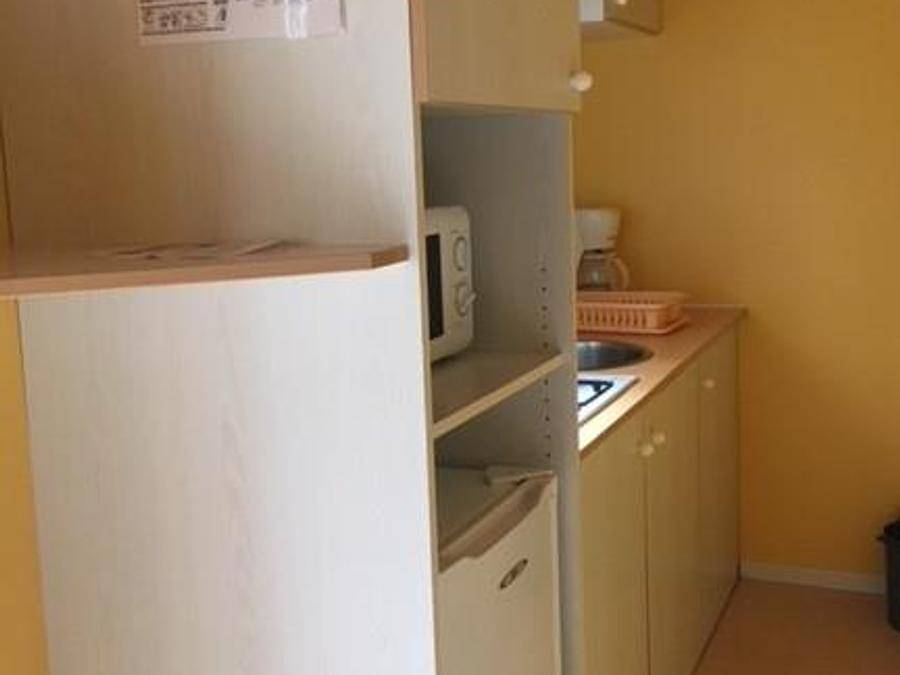 Camping Les Granges - Mobilheim 5 personen - Komfort+ Missouri aus Holz 32m² +Terrasse in Vayrac, Lot