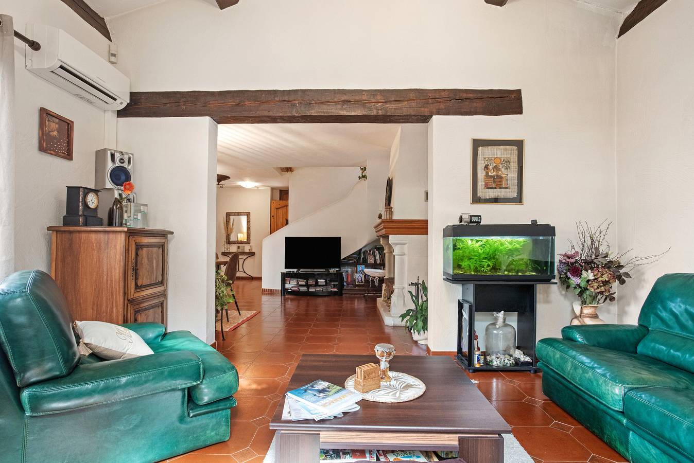 Casa de vacaciones 'Esterel' con vistas a la montaña, Wi-Fi y aire acondicionado in Les Adrets-de-l'Estérel, Massif de l'Esterel