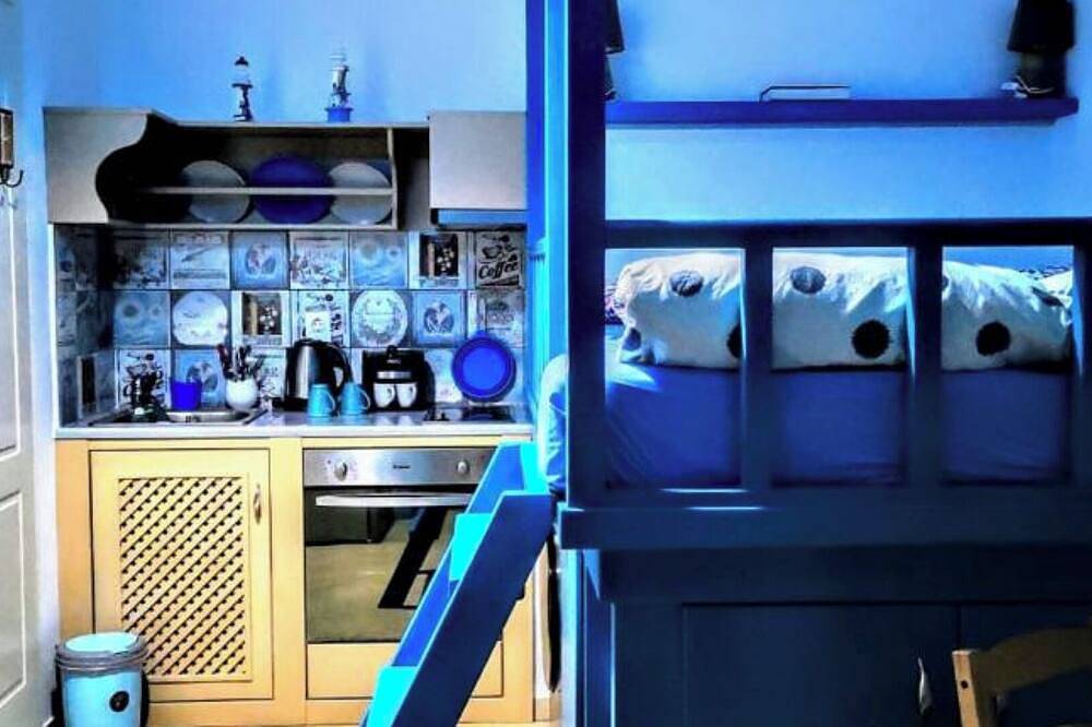 Ein sehr schönes Haus mit Telendos Aussicht. Der richtige Ort zu sein in Mirties, Kalymnos