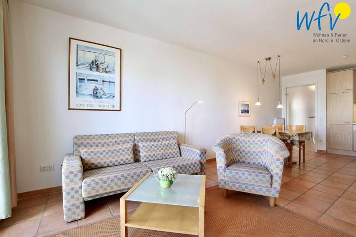 Ferienwohnung für 4 Personen, mit Balkon auf Wangerooge - 3