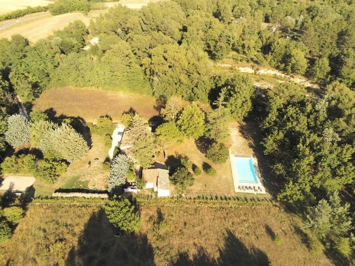 Location de vacances pour 10 personnes, avec jardin ainsi que piscine et vue à Saint-Martin-de-Castillon - 3