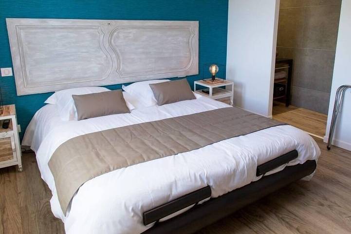 Cottage für 9 Personen, mit Whirlpool und Garten sowie Sauna