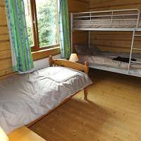 Hand built log cabin at Avonvale Holiday Lodges in Aldington (Worcestershire), Worcestershire