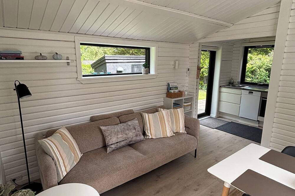 Gezellig huis met groot terras in Råbylille Strand, Zweedse Oostzee