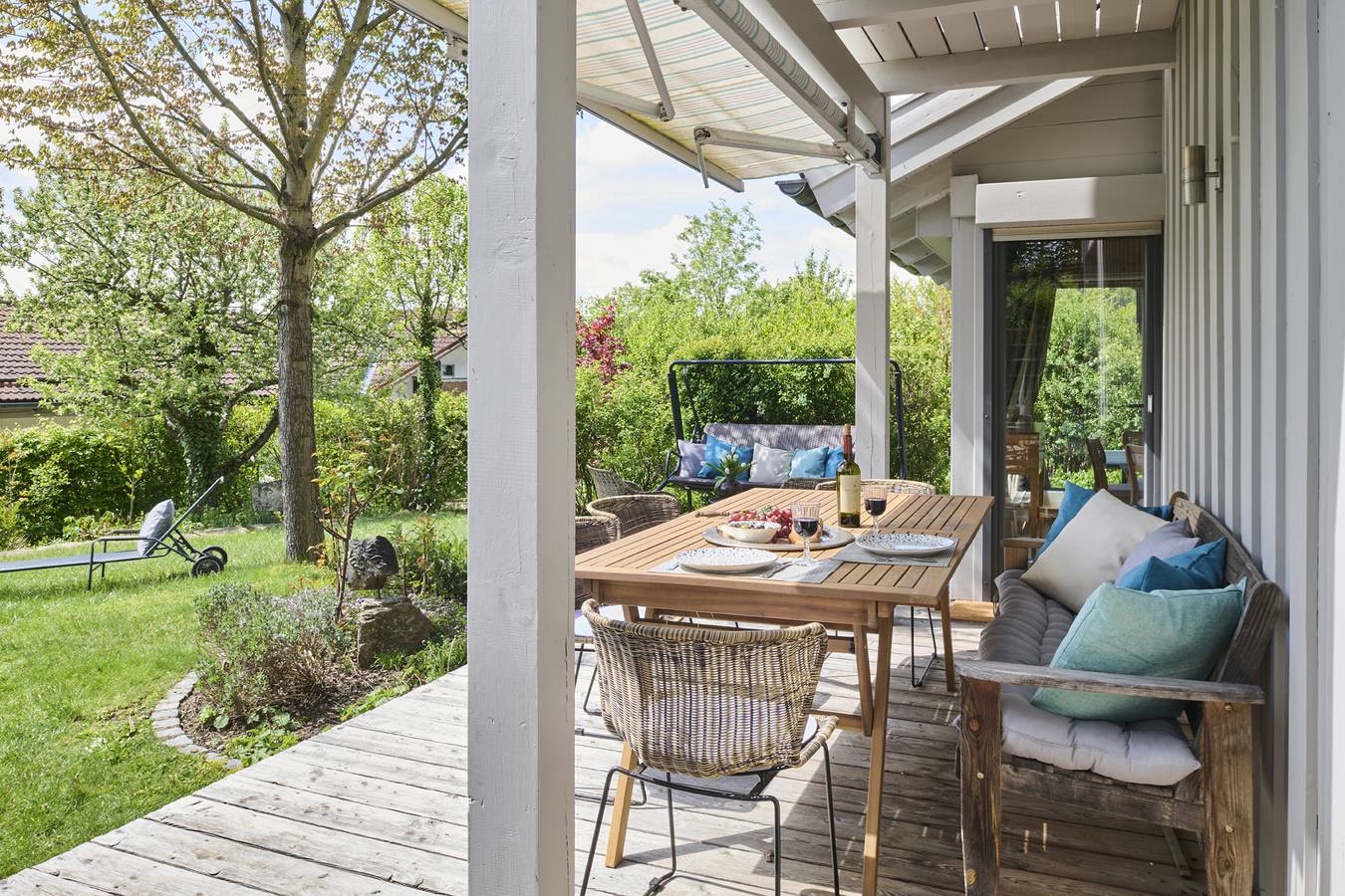 Chalet Waging am See - Ferienhaus für 9 Personen ruhig mit großem Garten, Nähe See in Waging am See, Rupertiwinkel