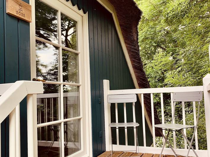 Ferienwohnung für 5 Personen, mit Garten und Sauna in Habernis