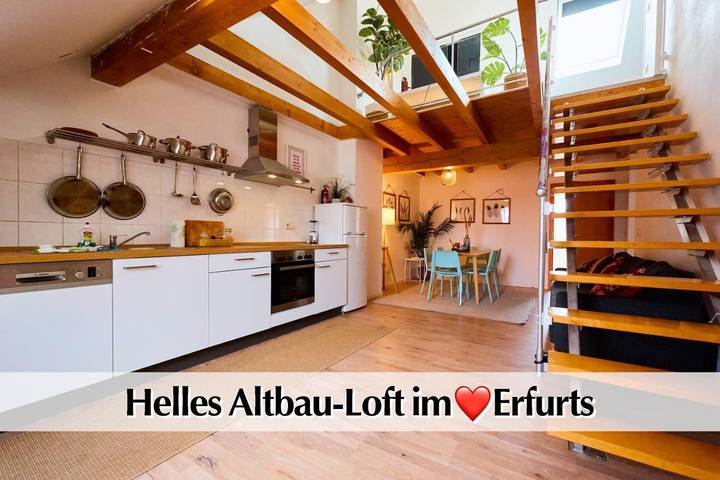 Ferienwohnung für 6 Personen, mit Ausblick in Altstadt (Erfurt)
