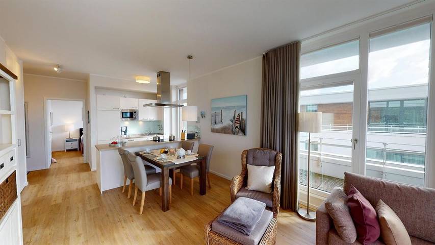 Ferienwohnung für 4 Personen, mit Terrasse und Sauna, mit Haustier in Neustadt in Holstein - 4