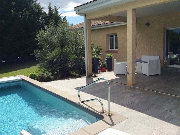 Chambre d’hôte pour 4 personnes, avec Jardin et Piscine