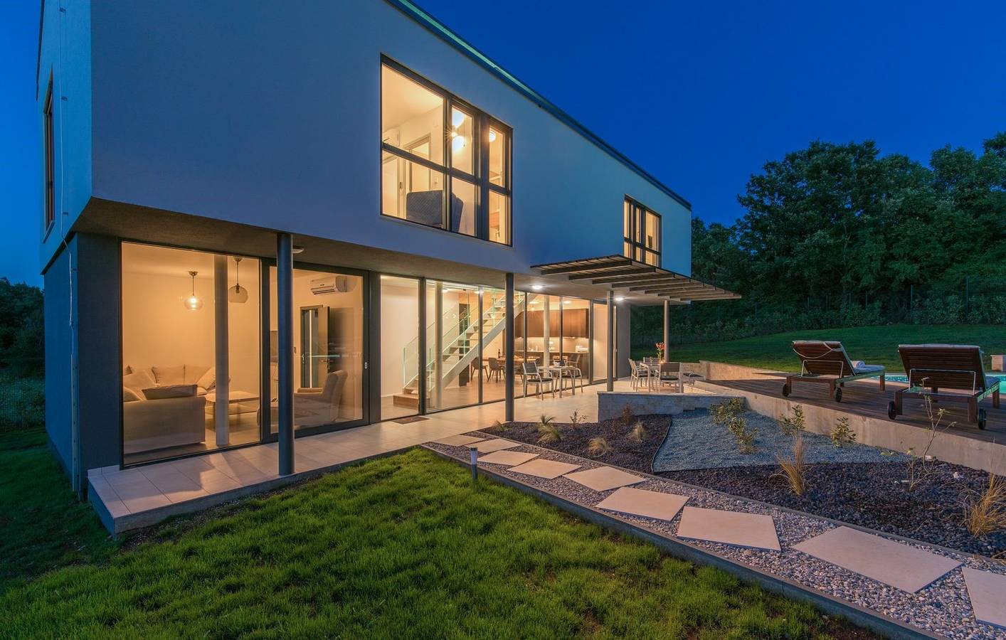 Luxury villa Fratello in Istria, private pool in Barban, Southcoast Istria