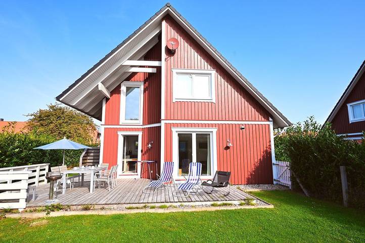 Ferienhaus für 4 Personen, mit Terrasse und Garten sowie Sauna und Ausblick in der Hohwachter Bucht