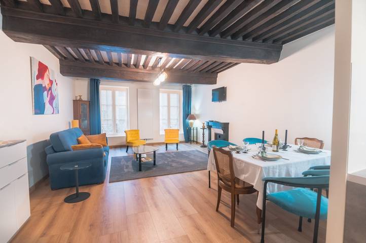 Gîte pour 6 personnes, avec terrasse