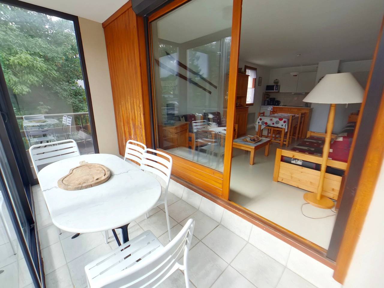 Appartement entier, Appartement lumineux 2 pièces avec loggia aux Rousses in Les Rousses, Parc naturel régional du Haut-Jura