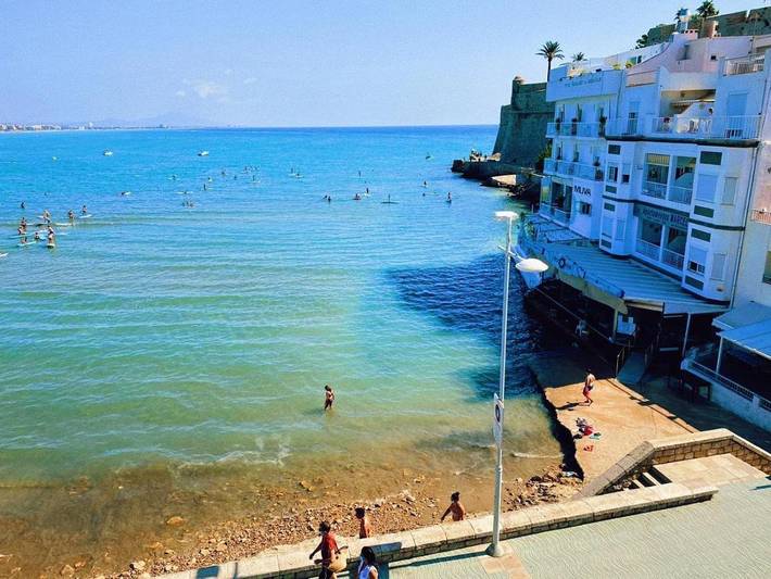 Apartamento para 2 personas, con vistas y terraza en Peñíscola