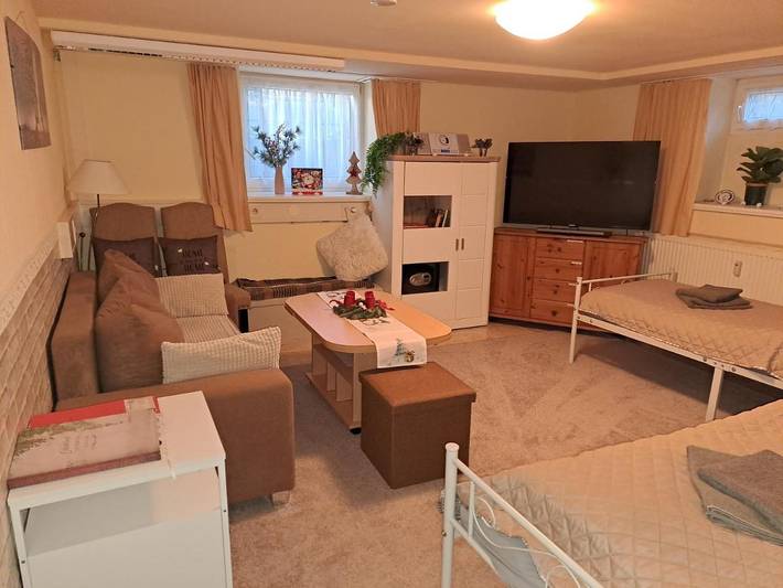 Ferienwohnung für 2 Personen, mit Garten und Sauna in Wiesenburg/ Mark