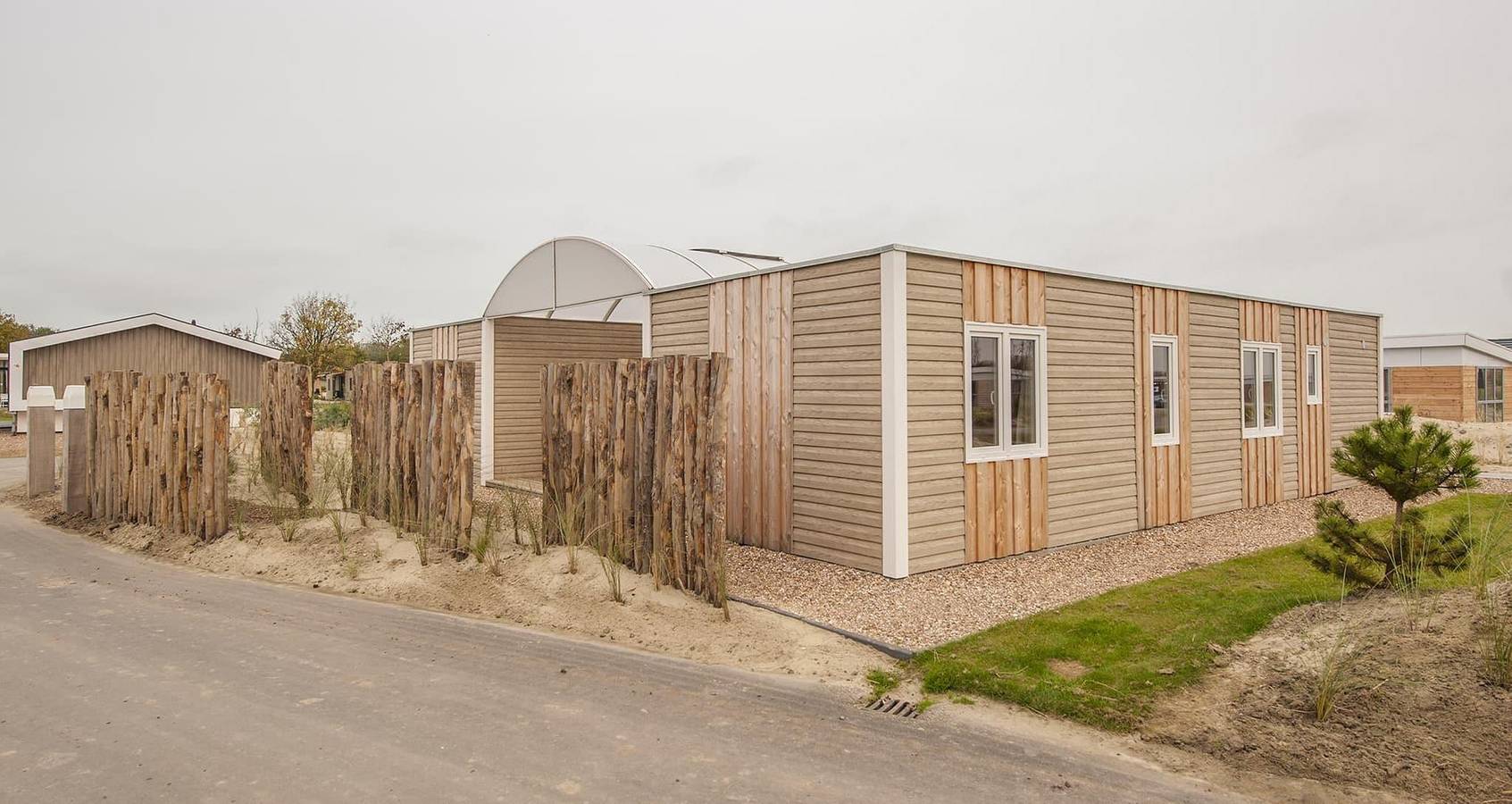 Europarcs Poort van Zeeland — Duinpan 12 in Hellevoetsluis, Niederländische Nordsee