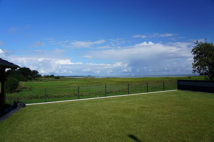 Ferienwohnung für 3 Personen, mit Ausblick und Garten in Olpenitzdorf