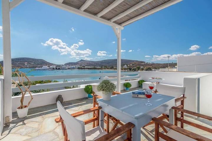 Villa für 4 Personen, mit Garten und Ausblick auf Milos