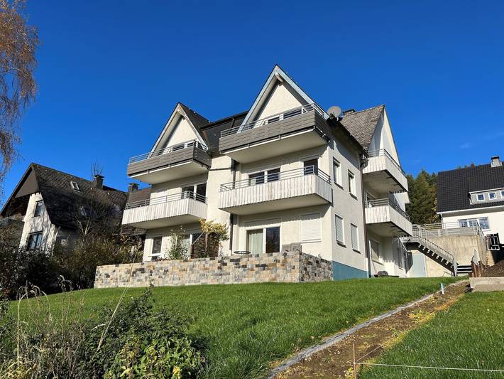 Ganze Wohnung, Apartment „Borberg, 45 qm, 1 Schlafzimmer“ mit Balkon und Wlan in Olsberg, die Mittelgebirge