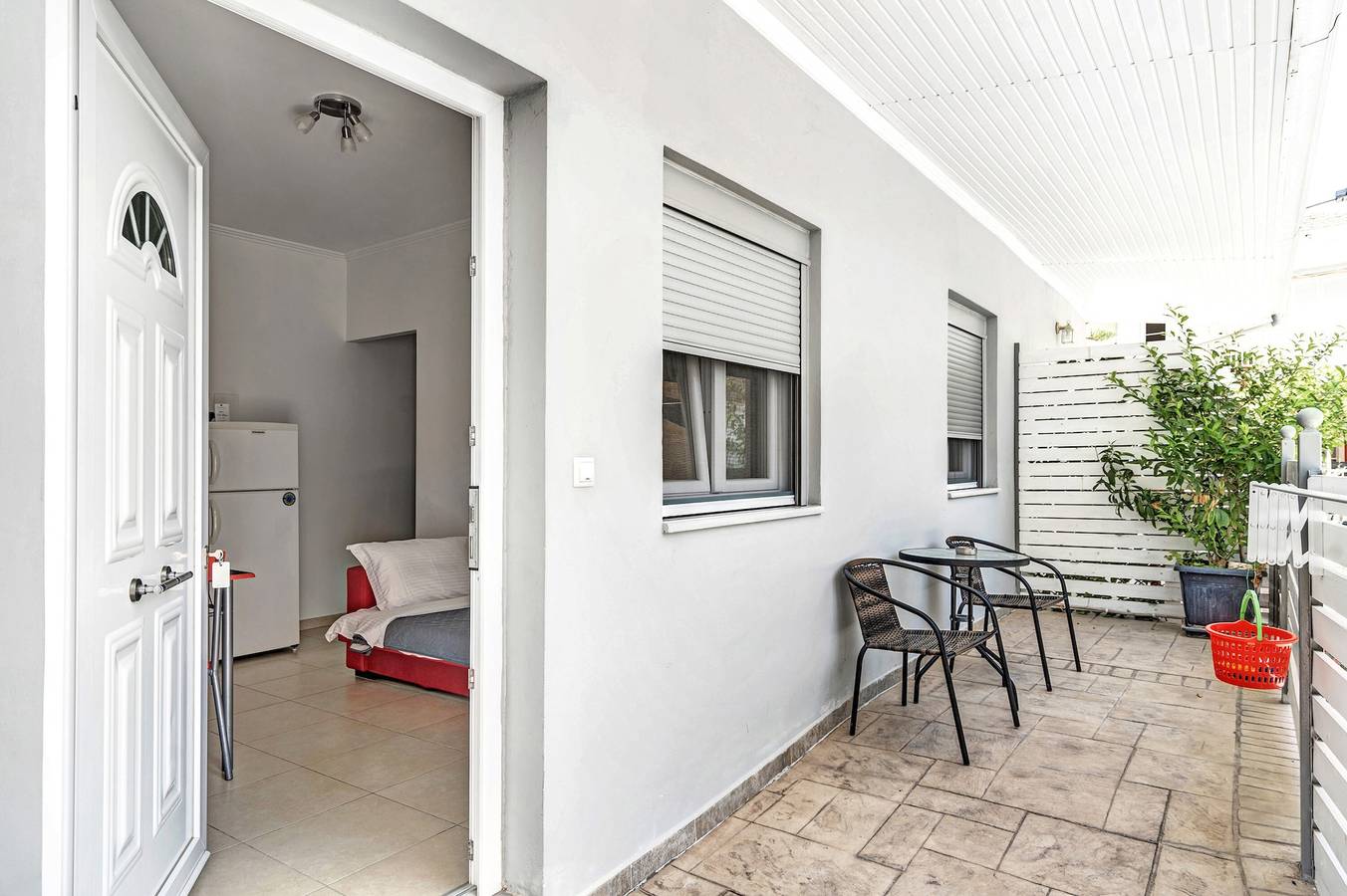 Ganze Wohnung, Studio 'Family Junior Suite' mit Gemeinschaftspool, Wlan und Klimaanlage in Nydri, Griechenland