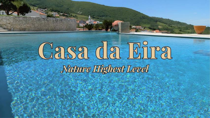 Maison de campagne pour 2 personnes, avec vue ainsi que jardin et piscine dans Praganca
