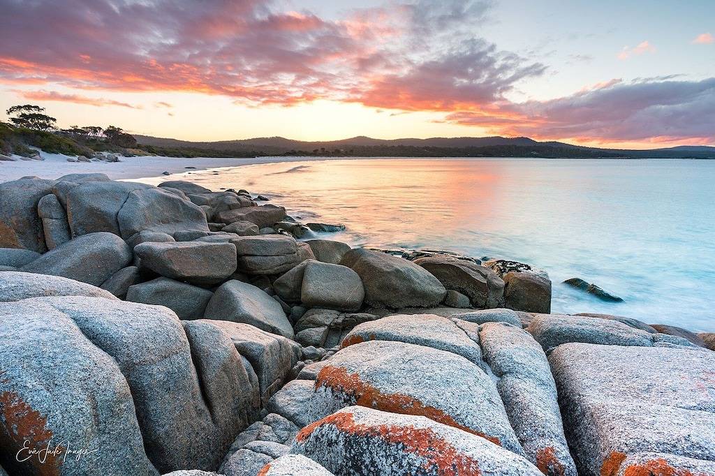 Bush Hideaway am Strand in Tasmanien