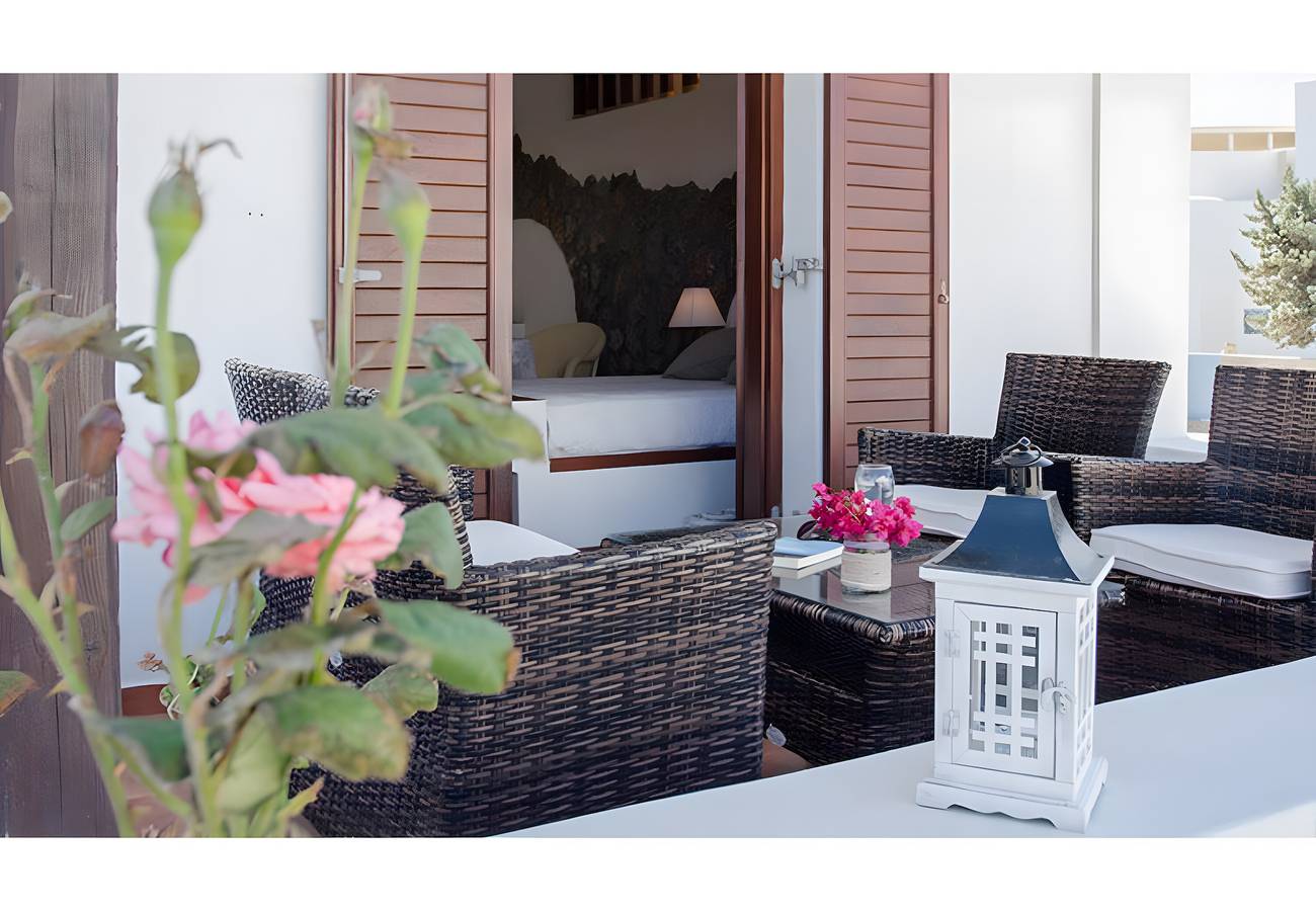 Estudio entero, Estudio 'Galateia' con terraza privada, Wi-Fi y aire acondicionado in Milo