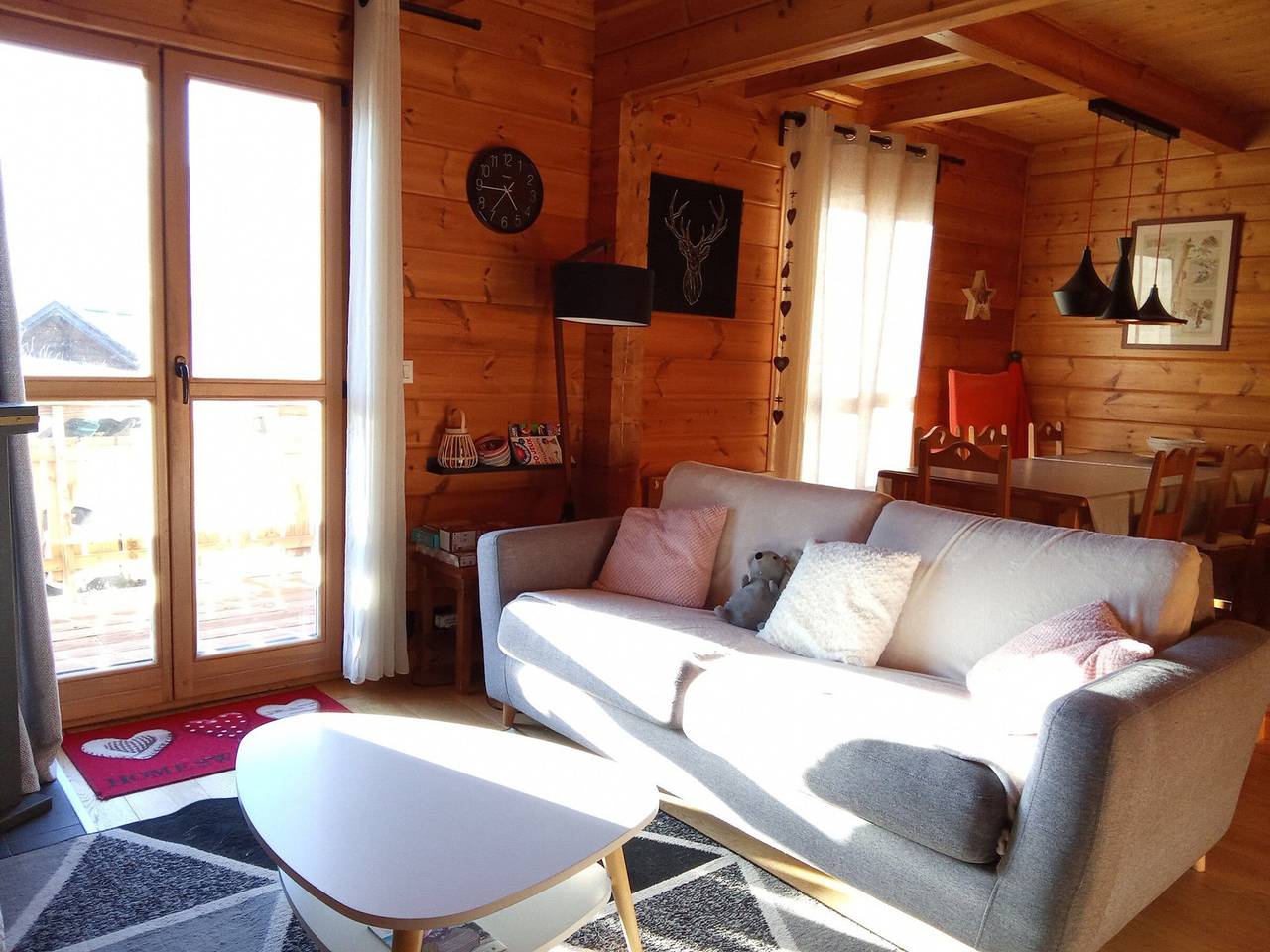Gemütliches Chalet 8 Personen mit Kamin in La Joue du Loup, Le Dévoluy