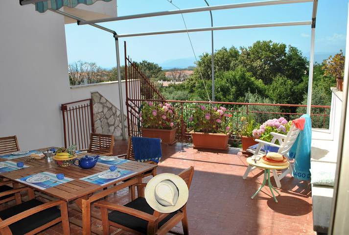 Holiday rental for 7 people, with Ocean view and Balcony/Terrace in Sperlonga