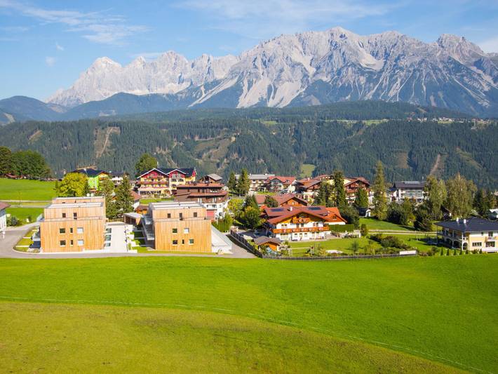 Ferienwohnung für 4 Personen, mit Balkon/Terrasse und Balkon sowie Terrasse und Garten in Schladming-Dachstein