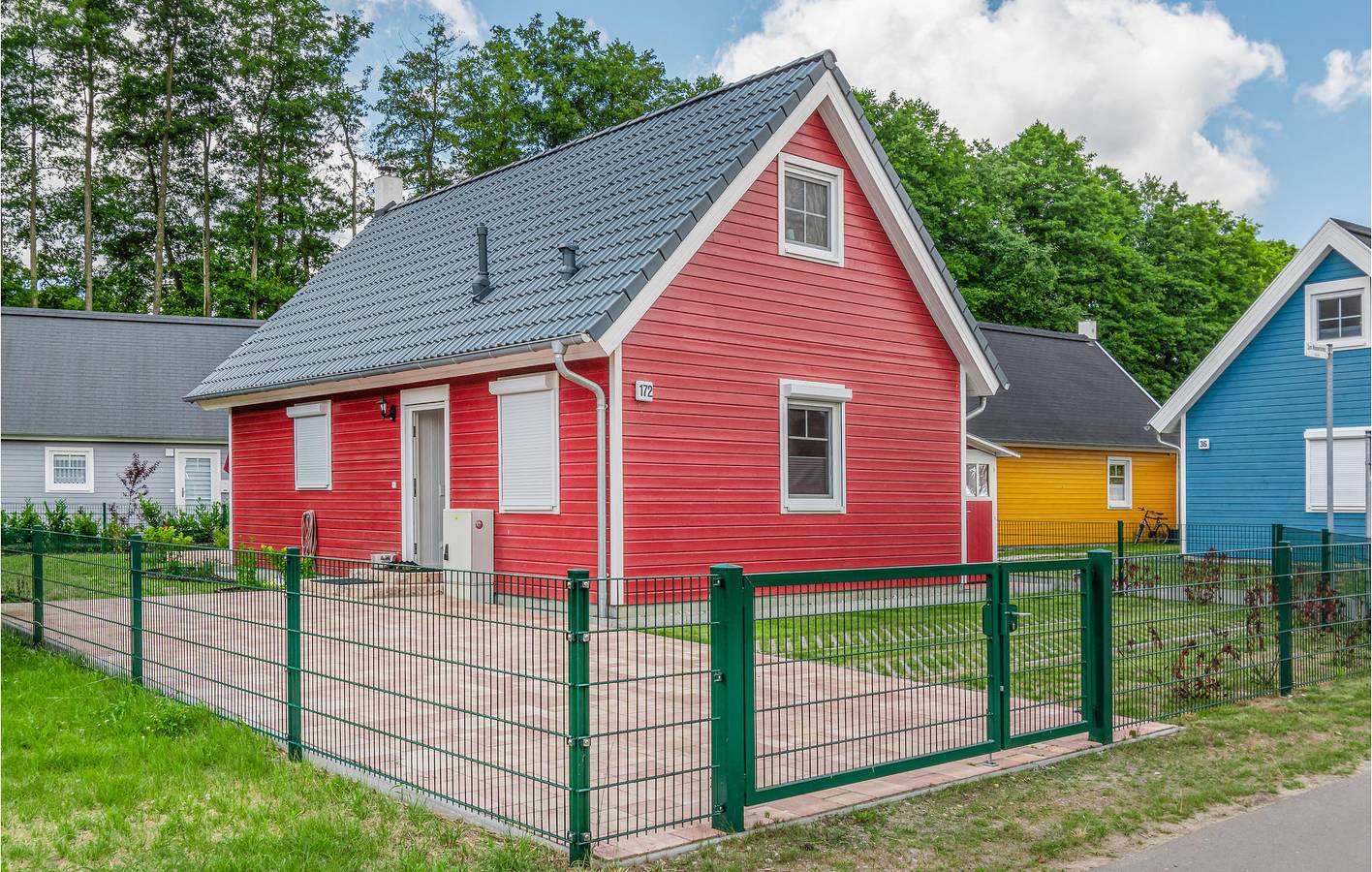 Gemütliche Wohnung mit Terrasse, Parkplatz und Angeln in der Nähe der Trattoria Punto Uno in Zerpenschleuse, Wandlitz
