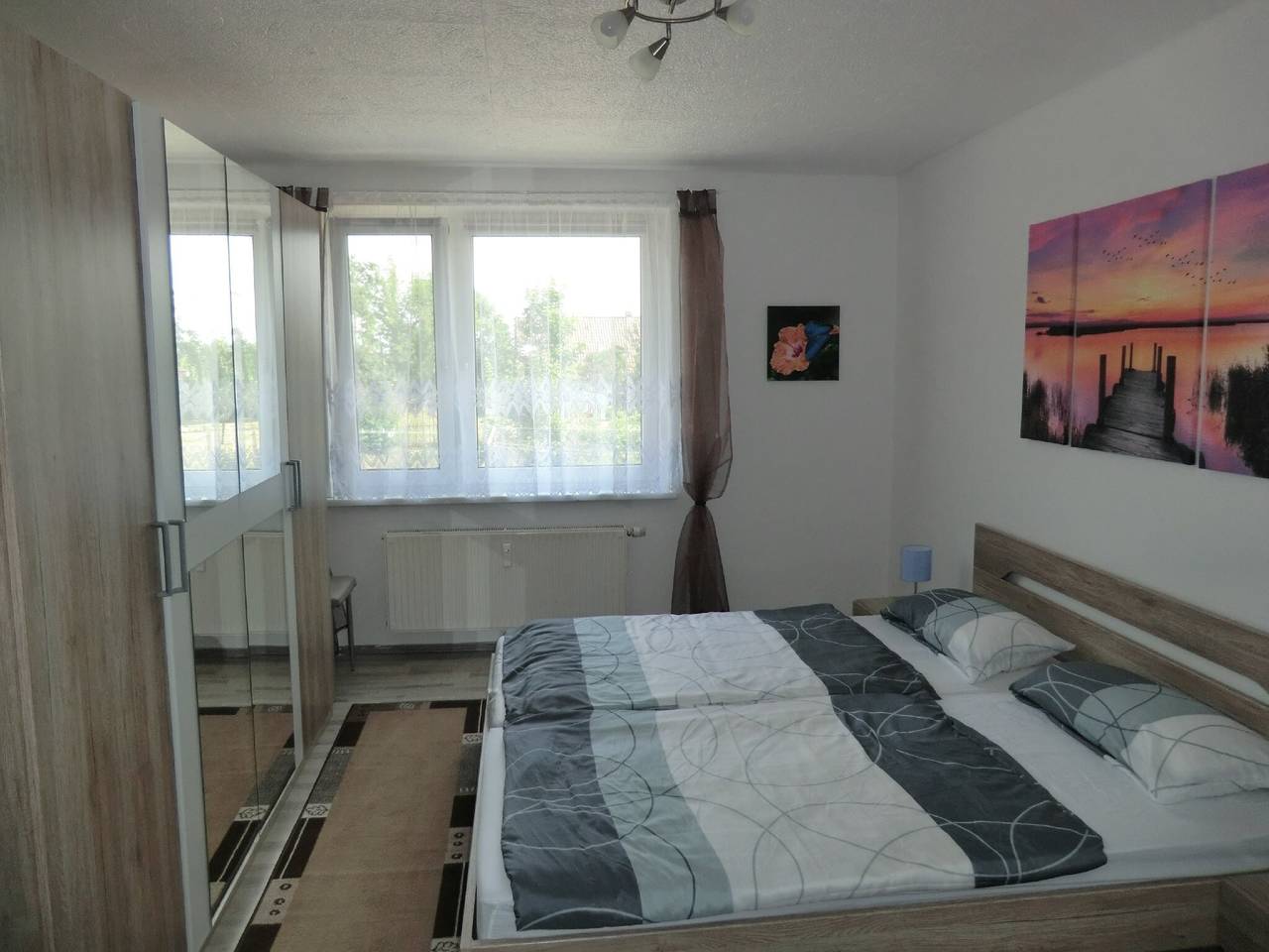 Ganze Wohnung, Ferienwohnung Randowtal-Schmölln" mit Gemeinschaftsgarten und Wi-Fi in Randowtal, Uckermark