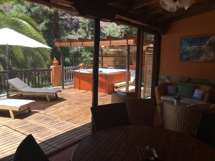 Casa rural para 7 personas, con vistas y jardín en Mogán - 3
